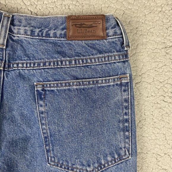 Vintage 90s LL Bean Flannel Lined Jeans Mens 32 Classic Fit 33x32 (31x32 ACTUAL) - Picture 9 of 16